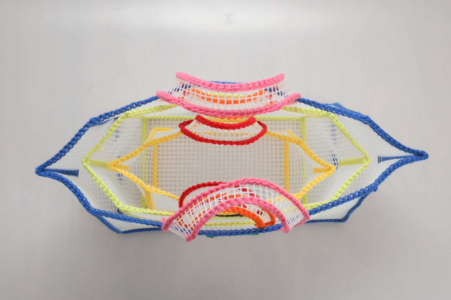 Mimisalon Mesh Basket Summer Bag Picnic Camping Sports Bag Swimming Pool Bag