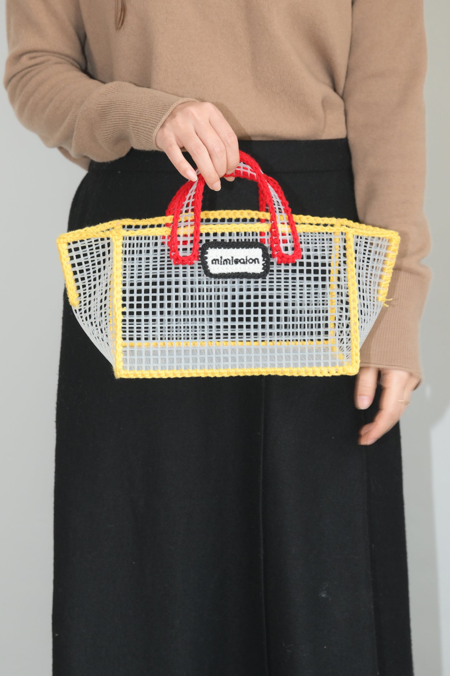 Mimisalon Mesh Basket Summer Bag Picnic Camping Sports Bag Swimming Pool Bag