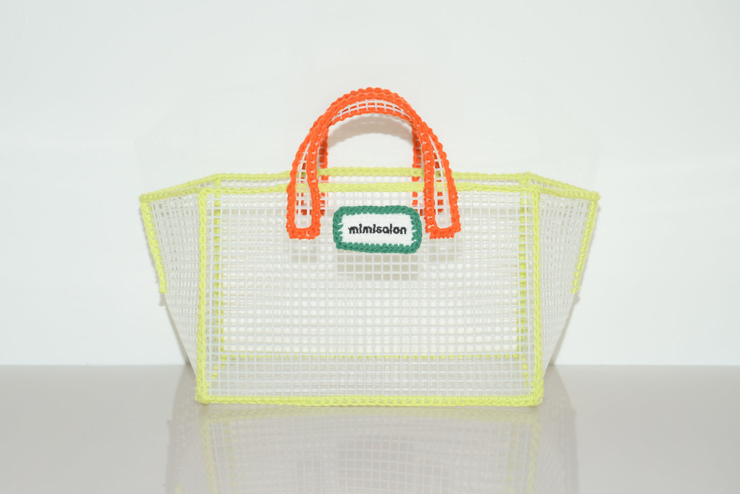 Mimisalon Mesh Basket Summer Bag Picnic Camping Sports Bag Swimming Pool Bag
