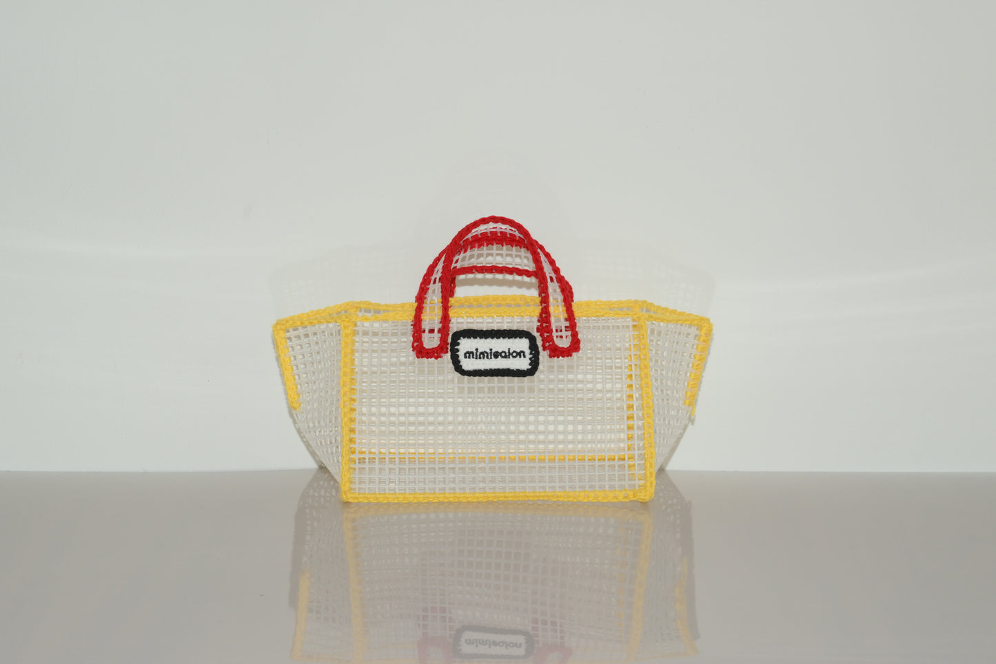 Mimisalon Mesh Basket Summer Bag Picnic Camping Sports Bag Swimming Pool Bag