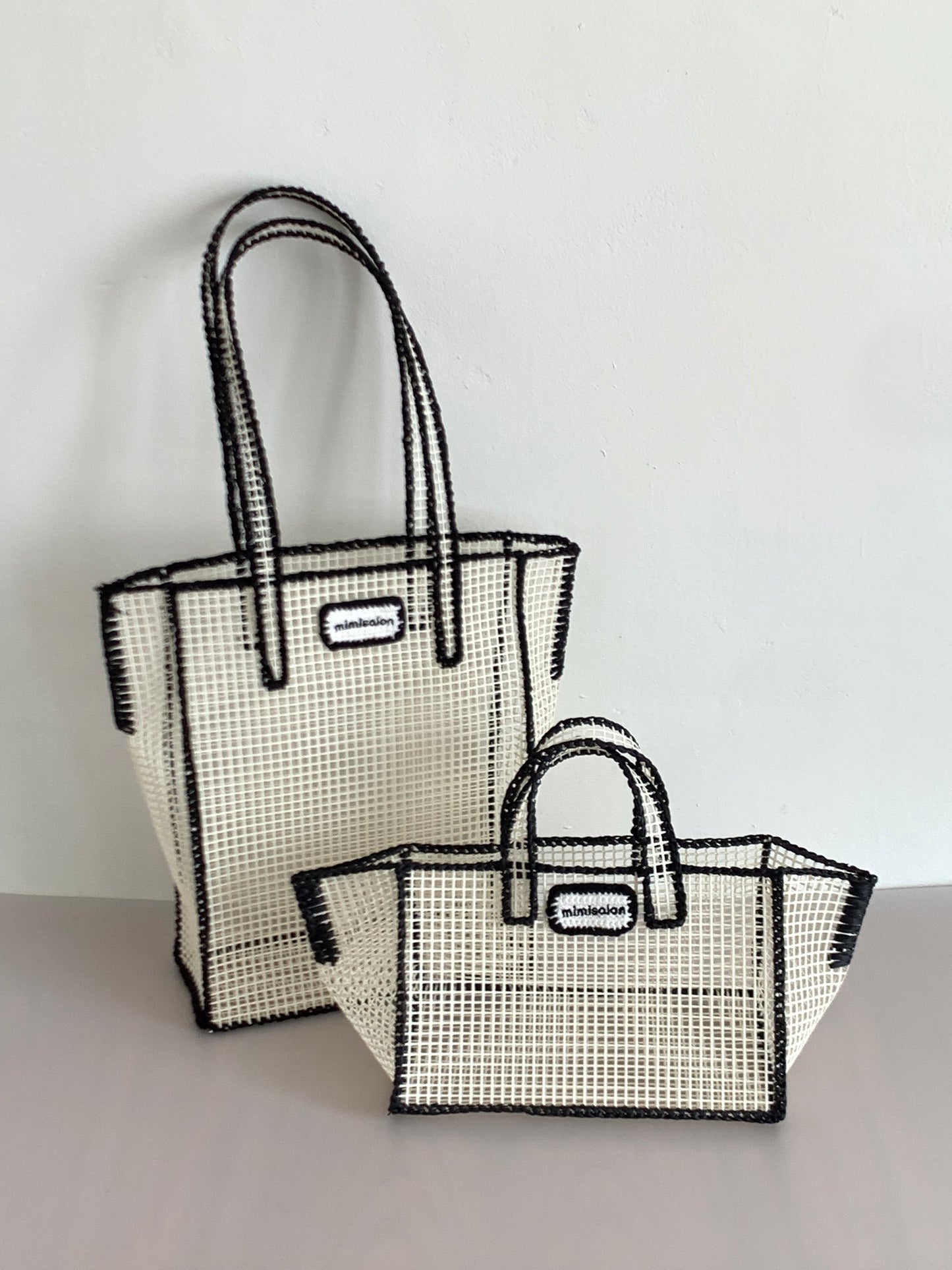 Mimisalon Mesh Basket classic version Summer Bag Picnic Camping Sports Bag Swimming Pool Bag