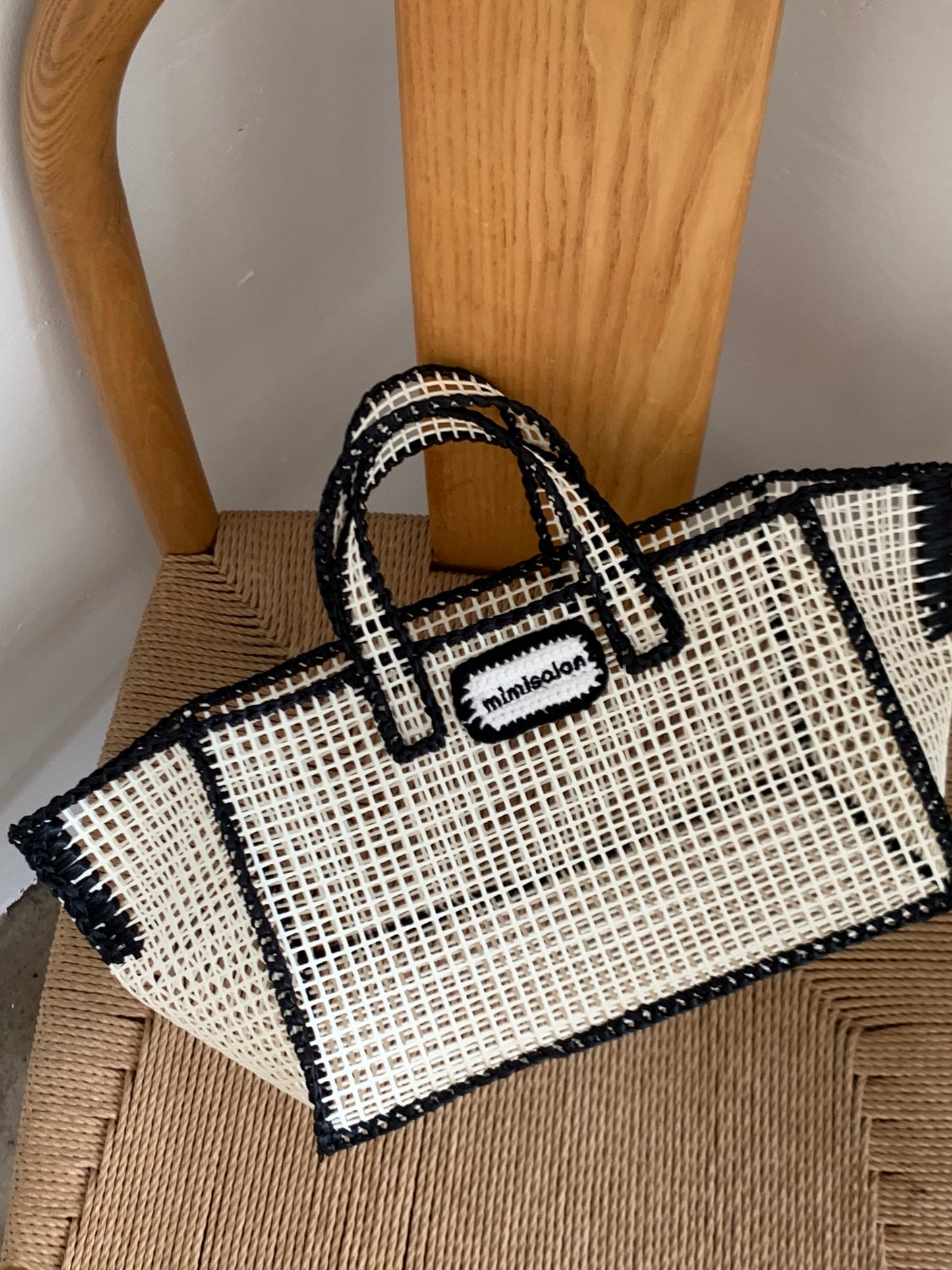 Mimisalon Mesh Basket classic version Summer Bag Picnic Camping Sports Bag Swimming Pool Bag